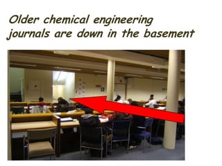 Up the stairs to Current Journals (2010) 