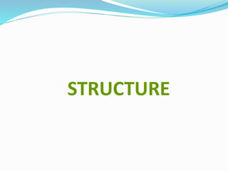 STRUCTURE
 