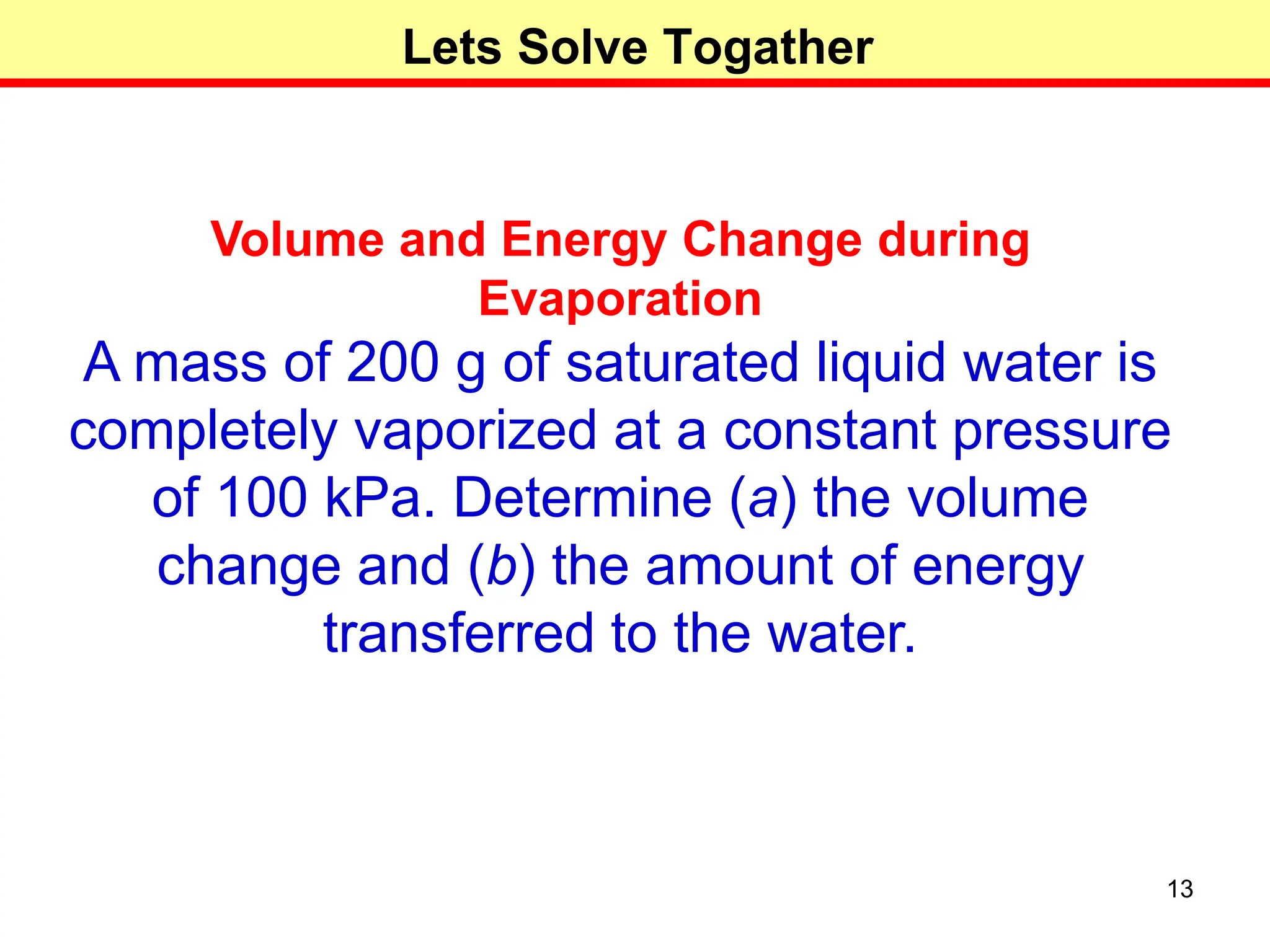 Thermodynamics (Properties of pure substance) | PPT
