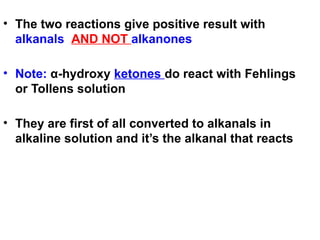 Comprehensive Overview of Aldehydes and Ketones Chemistry | PPTX