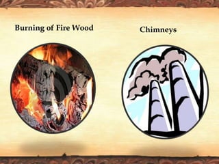 Burning of Fire Wood Chimneys
 