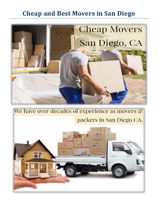 Cheap and Best Movers in San Diego, CA