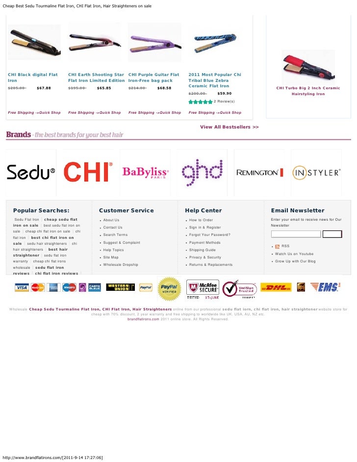 Cheap Best Sedu Tourmaline Flat Iron Chi Hair Cheap Best Sedu Tourmaline Flat Iron Chi Hair