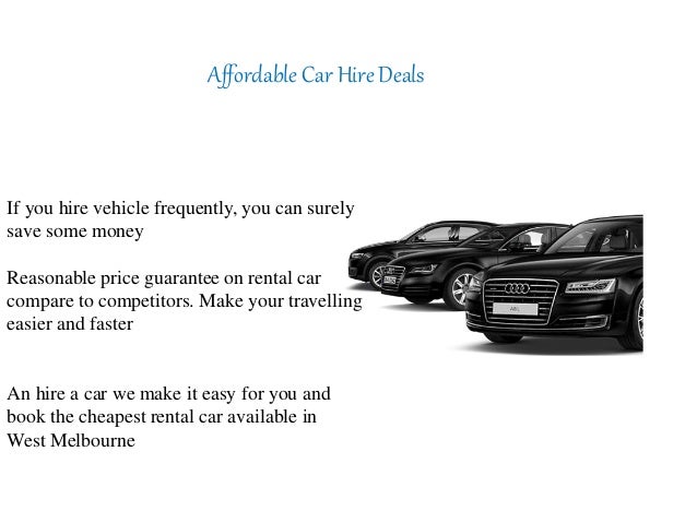 How to Find Best Cheap Car Rental West Melbourne