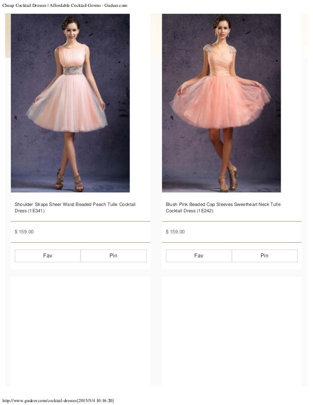 where to buy affordable cocktail dresses