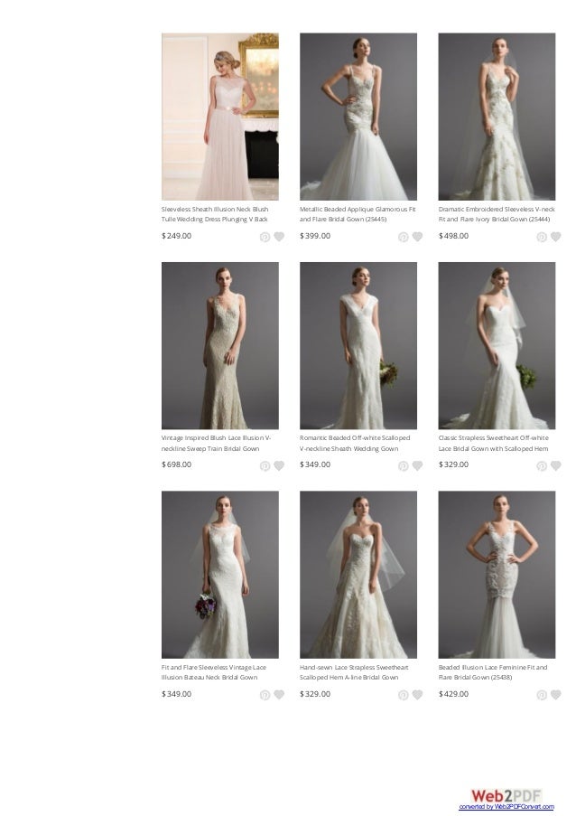 Cheap Designer Wedding Dresses & Gown 2015 Rosygown