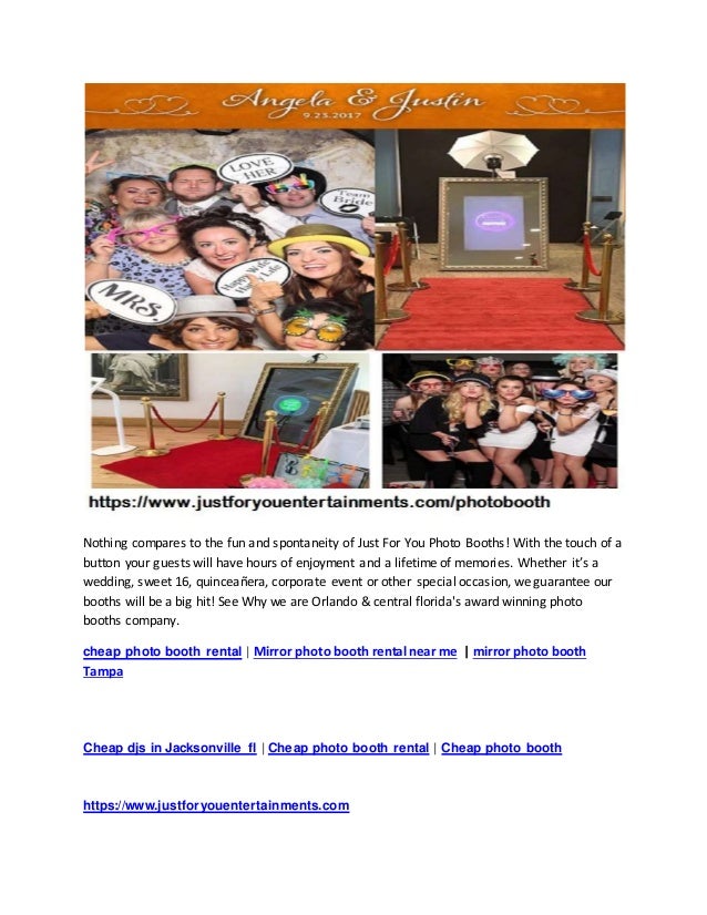 Cheap Djs In Jacksonville Fl Cheap Photo Booth Rental Cheap Photo