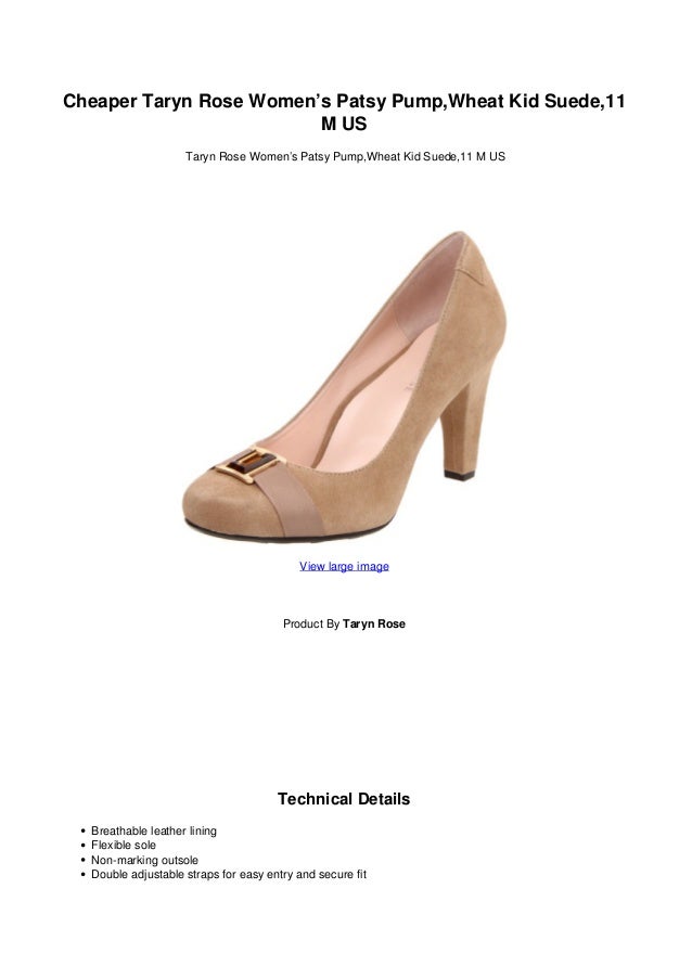 Cheaper taryn rose womens patsy pump 