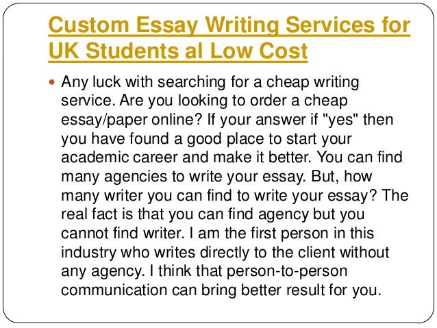 Research of teaching essay writing