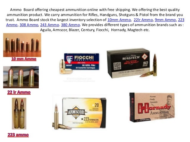 Cheapest Ammunition Online For Sale