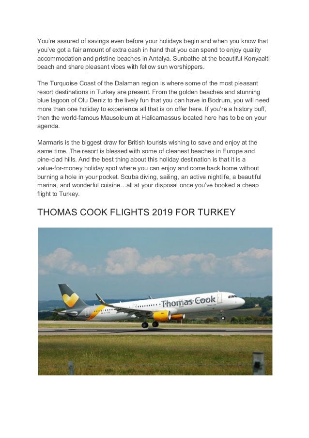 Cheapest flights to turkey thomas cook, easy jet and jet2 flight deals & discounts
