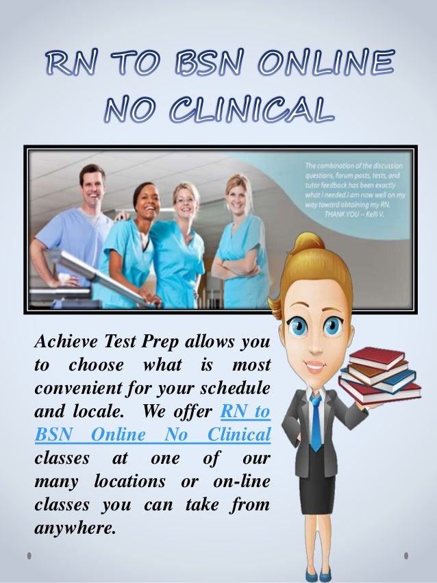 RN To BSN Online Fast