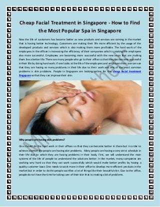 cheap facial treatment near me