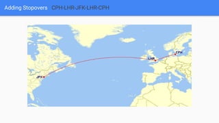 Adding Stopovers CPH-LHR-JFK-LHR-CPH
 