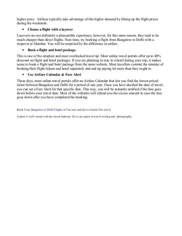 Cheap flights from bangalore to delhi