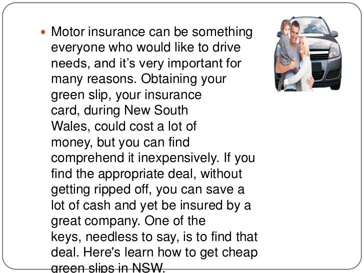 Cheap green slips nsw ppt 1125