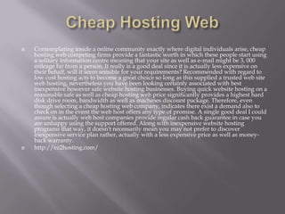 Cheap Hosting Web ,[object Object]