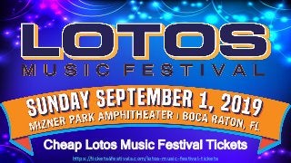 Cheap Lotos Music Festival Tickets
https://tickets4festivals.com/lotos-music-festival-tickets
 