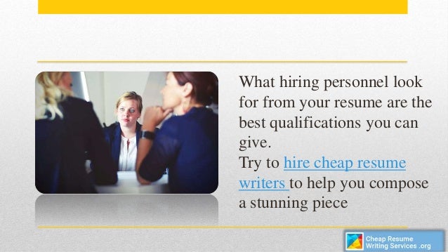online resume writing service