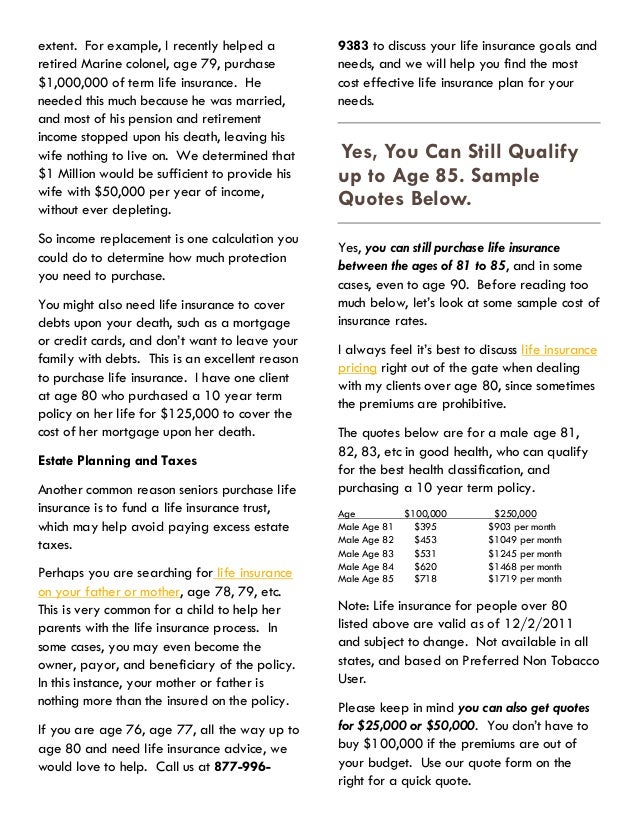 Cheap term life insurance