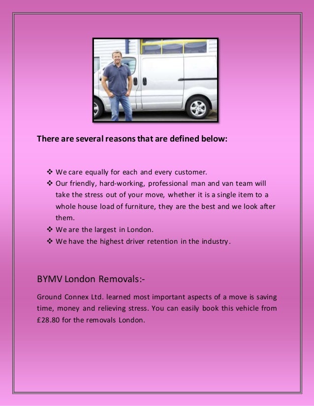 Cheap Van And Driver Hire London