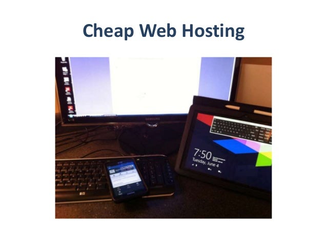 Cheap web hosting