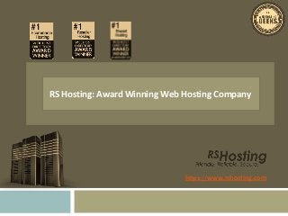 https://www.rshosting.com
RS Hosting: Award Winning Web Hosting Company
 
