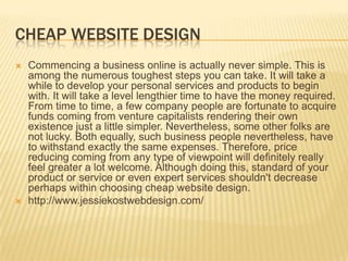 Cheap Website Design ,[object Object]
