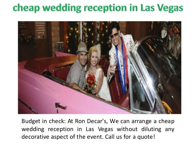 Wedding Receptions On The Las Vegas Strip