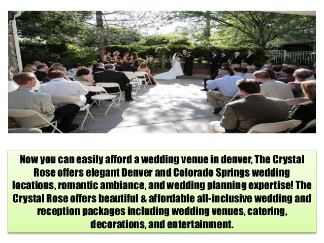  Cheap  Wedding  Venues  in Denver 