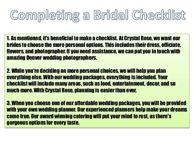 Cheap Wedding Venues In Denver