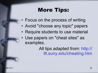 How to Prevent Cheating in an Online Course | PPT