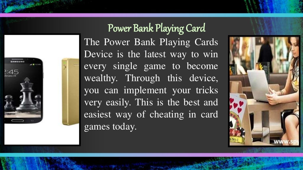 Cheating playing cards software