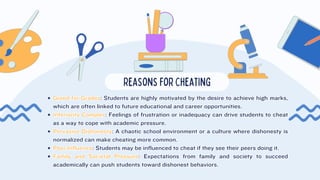 Cheating in exams among Moroccan high school students | PDF