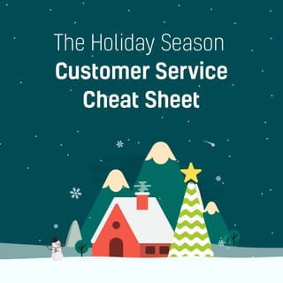 Optimizing your customer support this holiday season. 