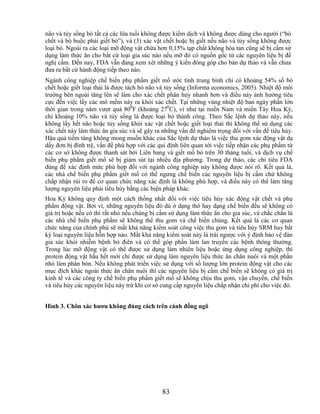 não và tủy sống bò tất cả các lứa tuổi không được kiểm dịch và không được dùng cho người (―bò
chết và bò buộc phải giết bỏ‖), và (3) xác vật chết hoặc bị giết nếu não và tủy sống không được
loại bỏ. Ngoài ra các loại mỡ động vật chứa hơn 0,15% tạp chất không hòa tan cũng sẽ bị cấm sử
dụng làm thức ăn cho bất cứ loại gia súc nào nếu mỡ đó có nguồn gốc từ các nguyên liệu bị đề
nghị cấm. Đến nay, FDA vẫn đang xem xét những ý kiến đóng góp cho bản dự thảo và vẫn chưa
đưa ra bất cứ hành động tiếp theo nào.
Ngành công nghiệp chế biến phụ phẩm giết mổ ước tính trung bình chỉ có khoảng 54% số bò
chết hoặc giết loại thải là được tách bỏ não và tủy sống (Informa economics, 2005). Nhiệt độ môi
trường bên ngoài tăng lên sẽ làm cho xác chết phân hủy nhanh hơn và điều này ảnh hưởng tiêu
cực đến việc lấy các mô mềm này ra khỏi xác chết. Tại những vùng nhiệt độ ban ngày phần lớn
thời gian trong năm vượt quá 800F (khoảng 270C), ví như tại miền Nam và miền Tây Hoa Kỳ,
chỉ khoảng 10% não và tủy sống là được loại bỏ thành công. Theo Sắc lệnh dự thảo này, nếu
không lấy hết não hoặc tủy sống khỏi xác vật chết hoặc giết loại thải thì không thể sử dụng các
xác chết này làm thức ăn gia súc và sẽ gây ra những vấn đề nghiêm trọng đối với vấn đề tiêu hủy.
Hậu quả tiềm tàng không mong muốn khác của Sắc lệnh dự thảo là việc thu gom xác động vật dạ
dầy đơn bị đình trệ, vấn đề phù hợp với các qui định liên quan tới việc tiếp nhận các phụ phẩm từ
các cơ sở không được thanh sát bởi Liên bang và giết mổ bò trên 30 tháng tuổi, và dịch vụ chế
biến phụ phẩm giết mổ sẽ bị giảm sút tại nhiều địa phương. Trong dự thảo, các chỉ tiêu FDA
dùng để xác định mức phù hợp đối với ngành công nghiệp này không được nói rõ. Kết quả là,
các nhà chế biến phụ phẩm giết mổ có thể ngưng chế biến các nguyên liệu bị cấm chứ không
chấp nhận rủi ro để cơ quan chức năng xác định là không phù hợp, và điều này có thể làm tăng
lượng nguyên liệu phải tiêu hủy bằng các biện pháp khác.
Hoa Kỳ không quy định một cách thống nhất đối với việc tiêu hủy xác động vật chết và phụ
phẩm động vật. Bởi vì, những nguyên liệu đó dù ở dạng thô hay dạng chế biến đều sẽ không có
giá trị hoặc nếu có thì rất nhỏ nếu chúng bị cấm sử dụng làm thức ăn cho gia súc, và chắc chắn là
các nhà chế biến phụ phẩm sẽ không thể thu gom và chế biến chúng. Kết quả là các cơ quan
chức năng của chính phủ sẽ mất khả năng kiểm soát công việc thu gom và tiêu hủy SRM hay bất
kỳ loại nguyên liệu hỗn hợp nào. Mất khả năng kiểm soát này là trái ngược với ý định bảo vệ đàn
gia súc khỏi nhiễm bệnh bò điên và có thể góp phần làm lan truyền các bệnh thông thường.
Trong lúc mỡ động vật có thể được sử dụng làm nhiên liệu hoặc ứng dụng công nghiệp, thì
protein động vật hầu hết mới chỉ được sử dụng làm nguyên liệu thức ăn chăn nuôi và một phần
nhỏ làm phân bón. Nếu không phát triển việc sử dụng với số lượng lớn protein động vật cho các
mục đích khác ngoài thức ăn chăn nuôi thì các nguyên liệu bị cấm chế biến sẽ không có giá trị
kinh tế và các công ty chế biến phụ phẩm giết mổ sẽ không chịu thu gom, vận chuyển, chế biến
và tiêu hủy các nguyên liệu này trừ khi cơ sở cung cấp nguyên liệu chấp nhận chi phí cho việc đó.


Hình 3. Chôn xác hƣơu không đúng cách trên cánh đồng ngô




                                             83
 