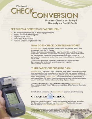 Check Conversion