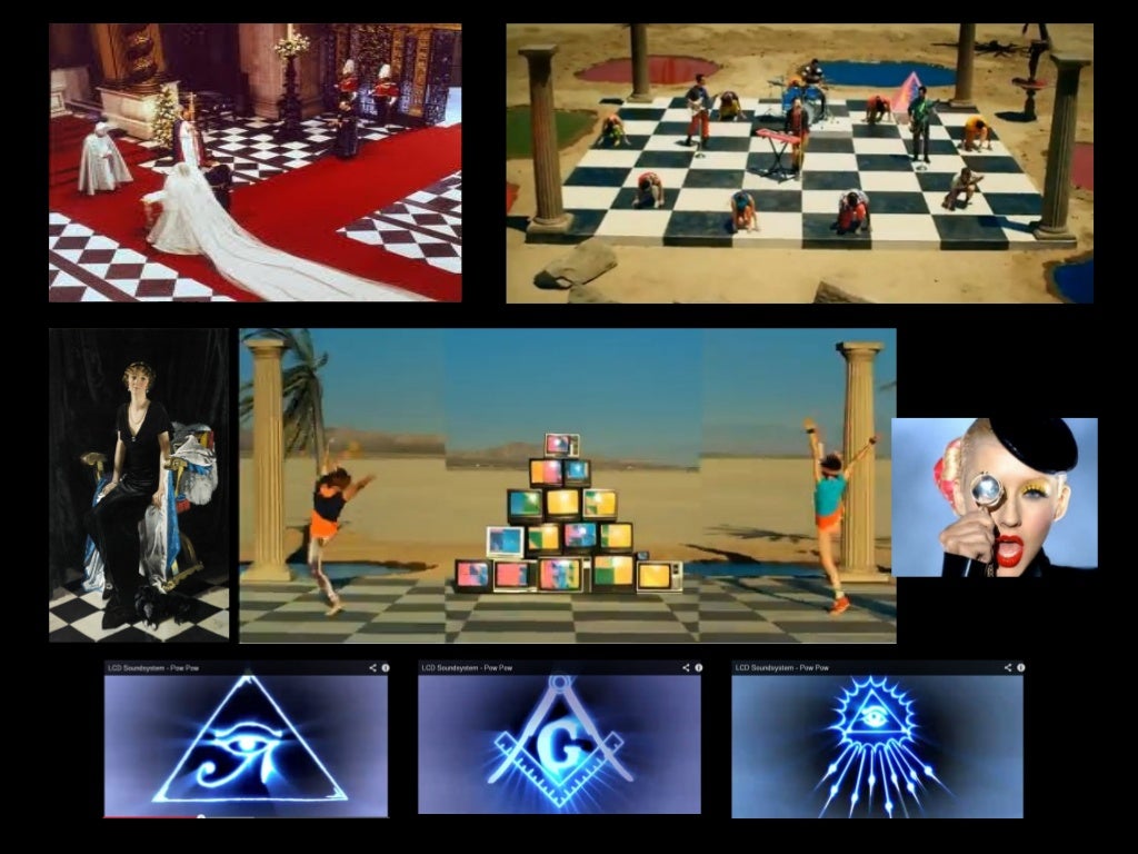 Checkerboard floors and masonic symbolism in movies and music Part I