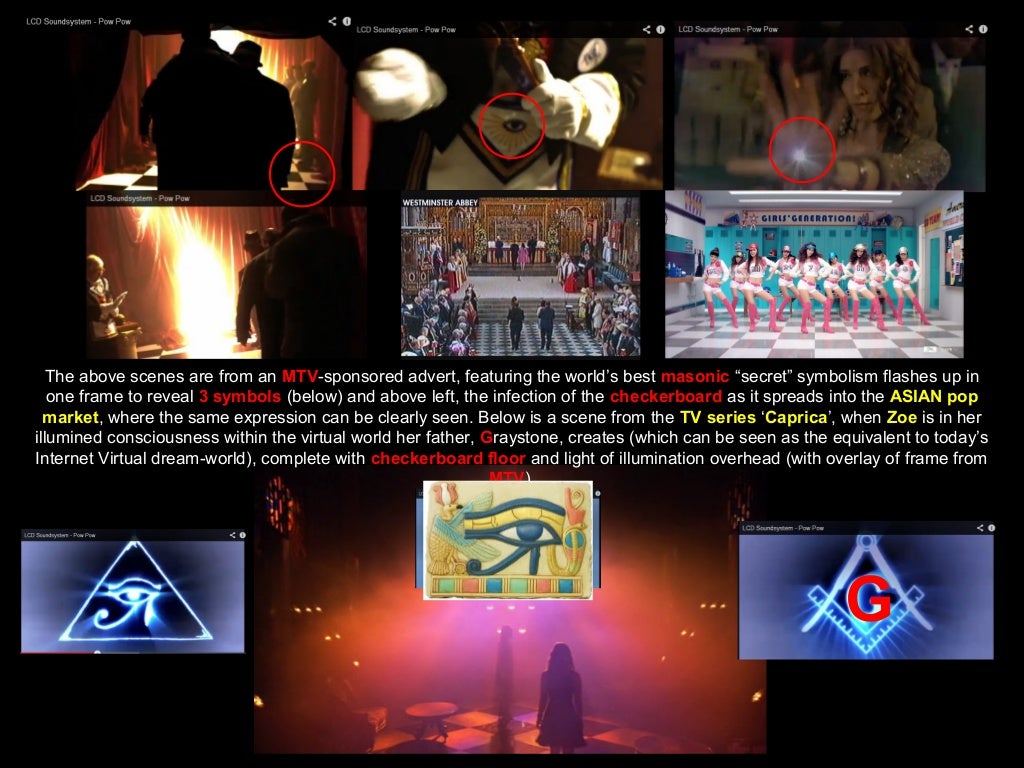 Checkerboard floors and masonic symbolism in movies and music Part I