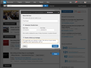 Event Creation Flow 12/14
LinkedIn Confidential ©2012 All Rights Reserved 16
Save
 
