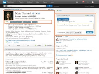 Campus Recruiter Tools 4/5
LinkedIn Confidential ©2012 All Rights Reserved 34
 