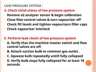 CHECKING OF ANAESTHESIA MACHINE & SAFETY FEATURES.pptx