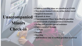 Minor Check Check in presentation aviation security. | PDF