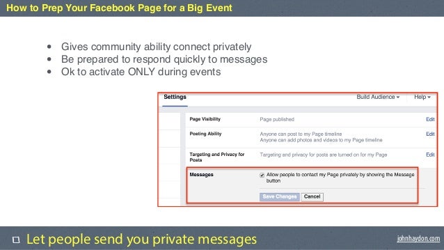 How To Prep Your Page For A Big Event A CHECKLIST