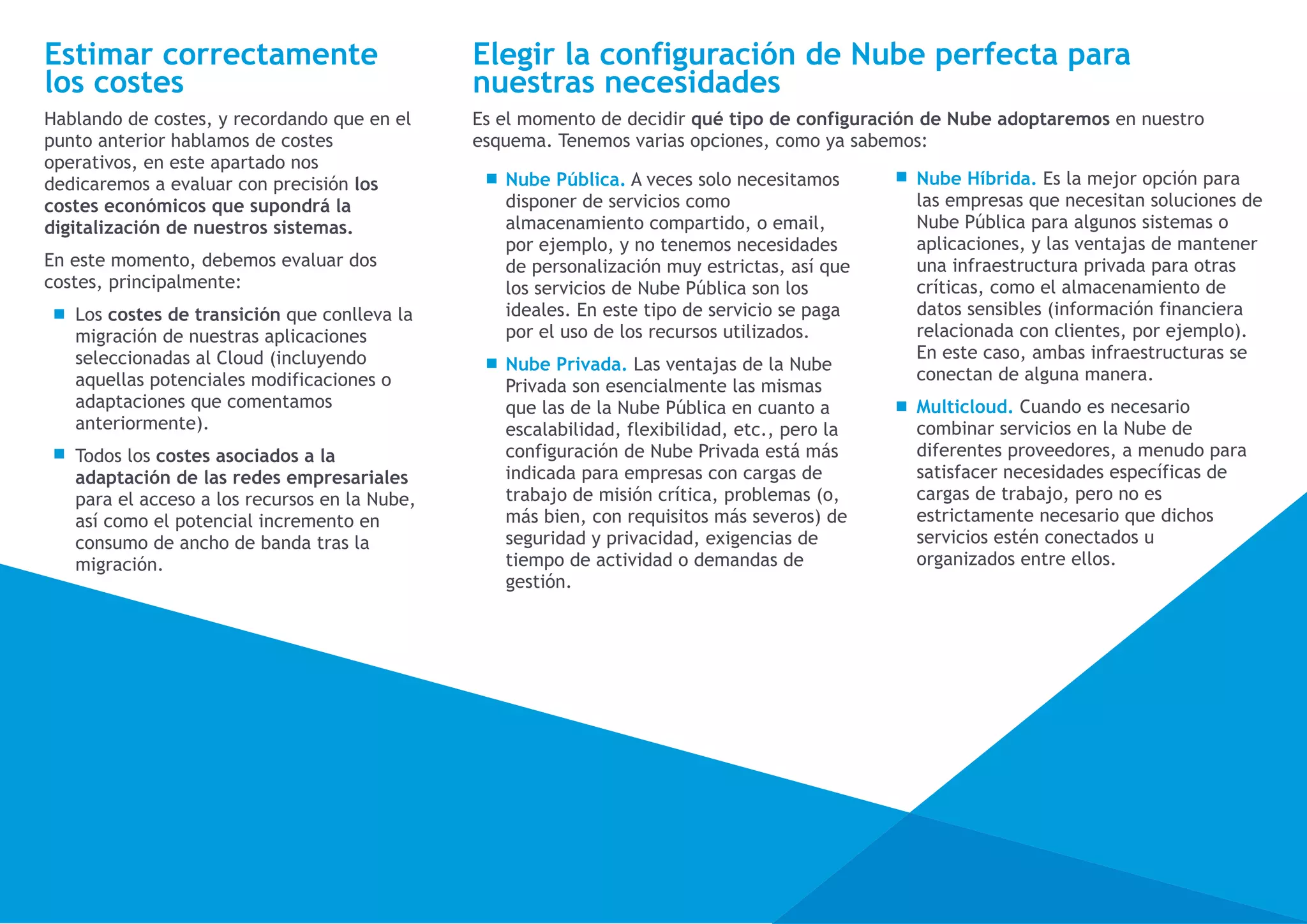 Whitepaper: Checklist de migración al Cloud