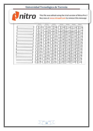 Universidad Tecnológica de Torreón




                10
 