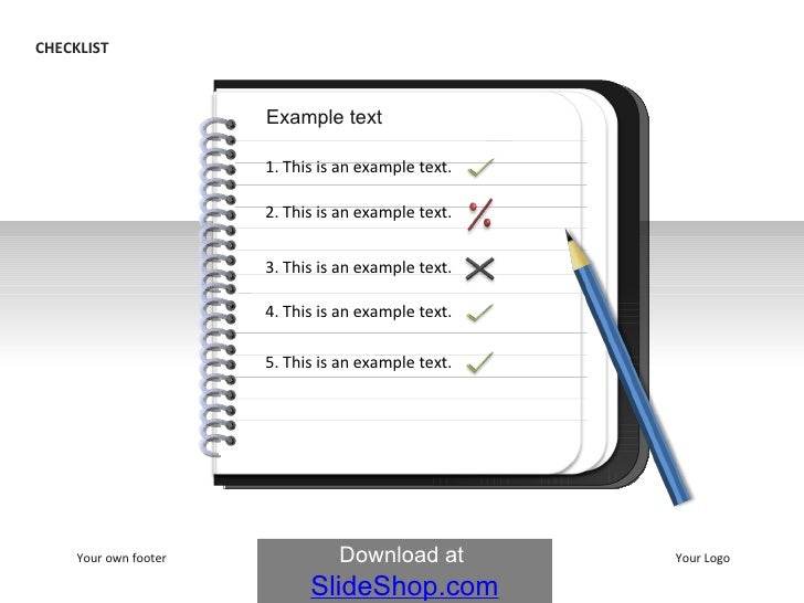 Checklist Animated