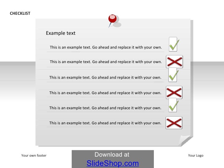 Checklist Animated