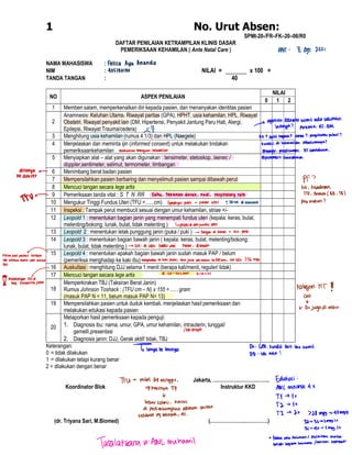 Iva Inspection Checklist Checklist Day 5 (ANC, Papsmear, IVA, Partus, Resusitasi).pdf