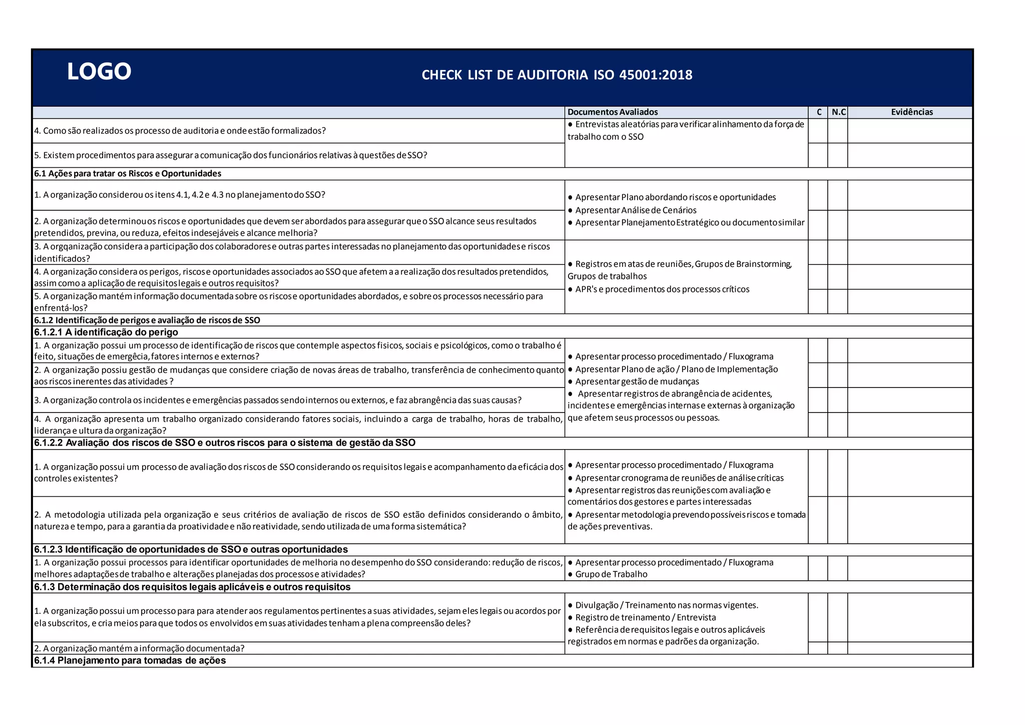 Check List de Auditoria ISO 45001-2018.docx